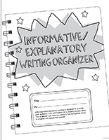 WRITING ORGANIZER FOLDOUTS: Common Core Writing Tools, Grades 45 (G6919RK)