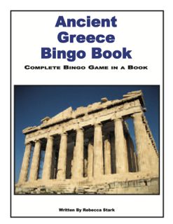 Ancient Greece Bingo Book, Grades 5 and Up (G7344AP)