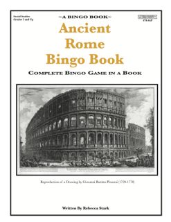 Ancient Rome Bingo Book, Grades 5 and Up (G7345AP)
