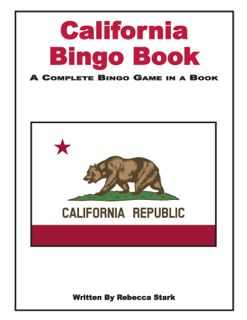 California Bingo Book: Grades 4 and Up (G7374AP)