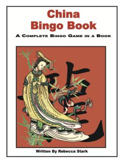 China Bingo Book, Grades 6 and up (G7351AP)