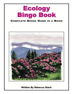 Ecology Bingo Book, Grades 5 and Up (G7324AP)