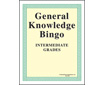 General Knowledge Bingo: Intermediate Grades (G6685AP)