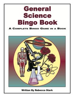 General Science Bingo Book, Grades 5 and up (G7319AP)