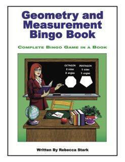 Geometry & Measurement Bingo Book, Grades 3-6 (G7364AP)