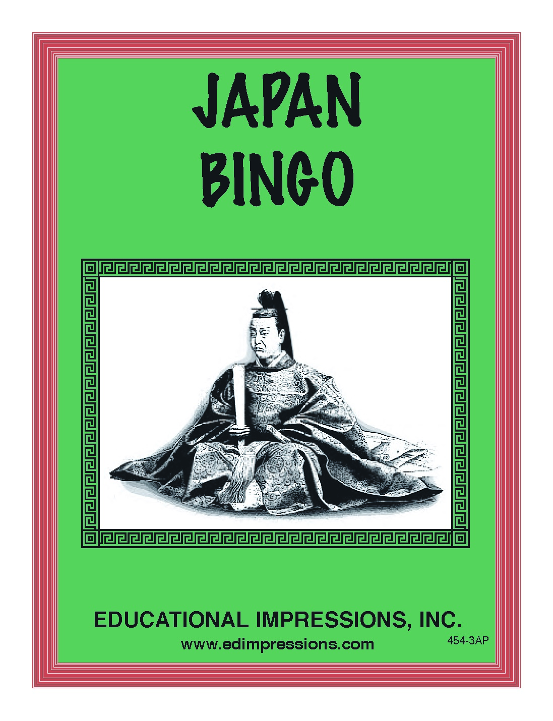 Japan Bingo, Grades 6 and up   (G6734AP)