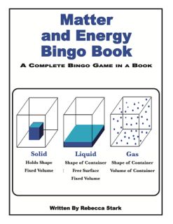 Matter and Energy Bingo Book, Grades 3 and Up (G7310AP)