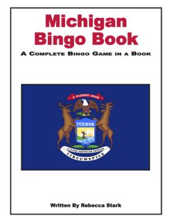 Michigan Bingo Book: Grades 4 and Up (G7391AP)