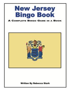 New Jersey Bingo Book: Grades 4 and Up (G7399AP)