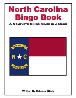 North Carolina Bingo Book: Grades 4 and Up (G7402AP)