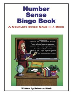 Number Sense Bingo Book, Grades 48 (G7357AP)