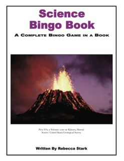 Science Bingo Book, Grades 14 (G7329AP)