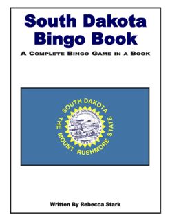 South Dakota Bingo Book: Grades 4 and Up (G7410AP)
