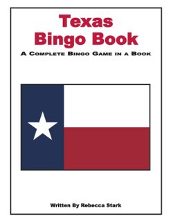 Texas Bingo Book: Grades 4 and Up (G7412AP)