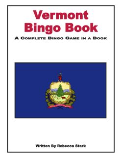 Vermont Bingo Book: Grades 4 and Up (G7414AP)