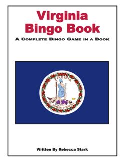 Virginia Bingo Book: Grades 4 and Up (G7415AP)