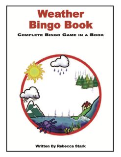 Weather Bingo Book, Grades 1-4 (G7332AP)