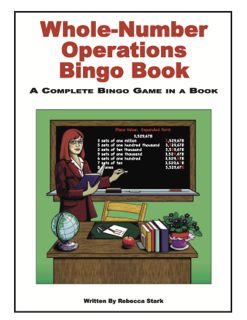 Whole Number Operations Bingo Book, Grades 3-6 (G7361AP))